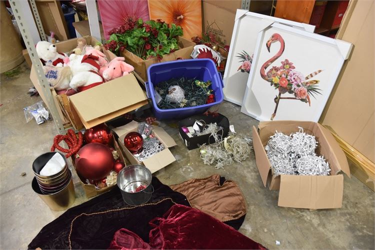 Group Christmas Decorations and Other Decorative Items