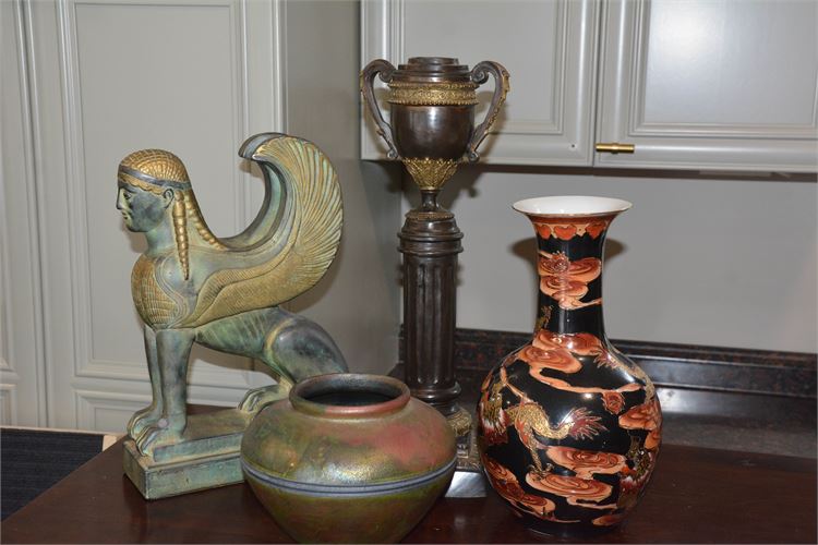 Four (4) Table Top Decorative Objects