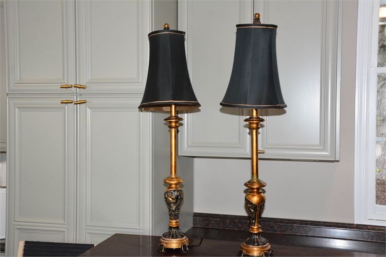 Pair (2) Decorative Lamps