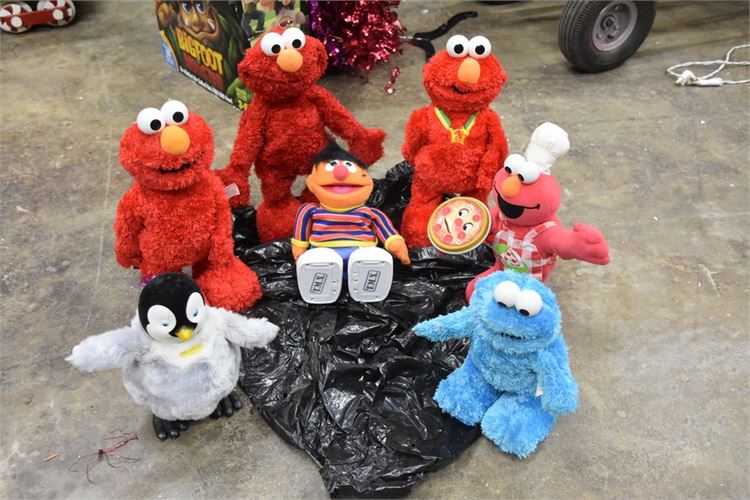 Group Plush Sesame Street Toys