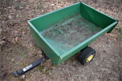 Companies Estate Sales JOHN DEERE Model Steel Utility Cart