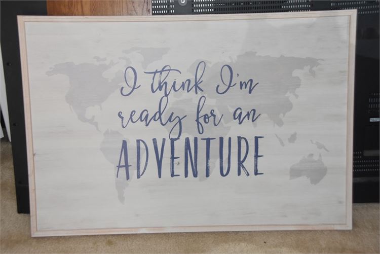 Decorative Adventure Themed Wall Hanging