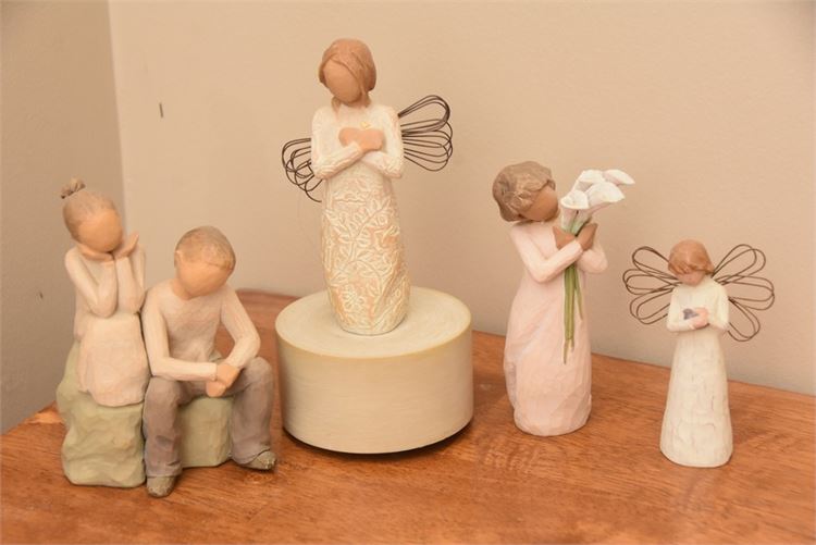 Group Willow Tree Angel Figures