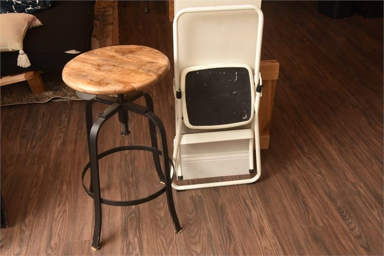 Stool and Step Ladder