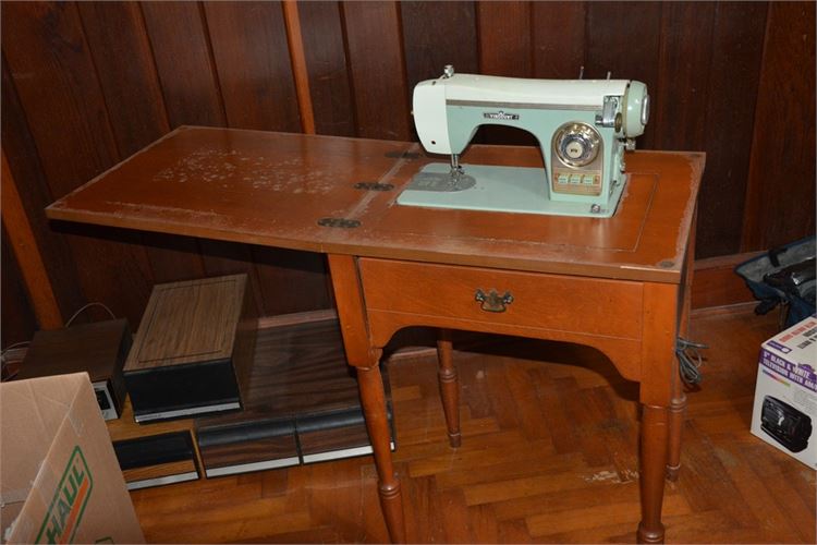 Vintage VISCOUNT Sewing Table