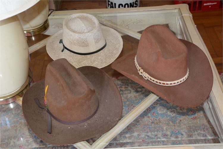 Three (3) Vintage Hats