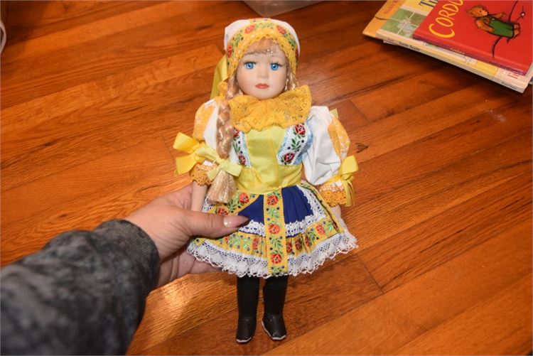 Vintage Art Doll From The Czech Republic