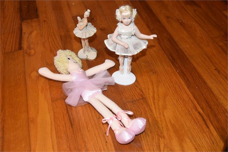 Three (3) Ballerina Dolls