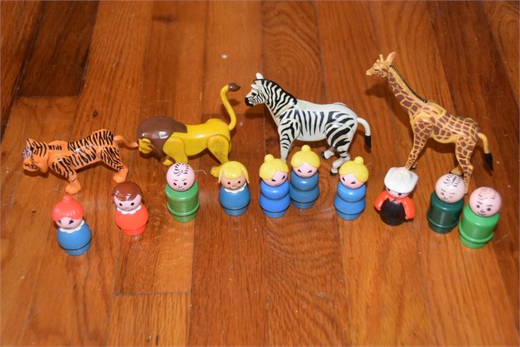 Group Vintage Fisher Price Toys