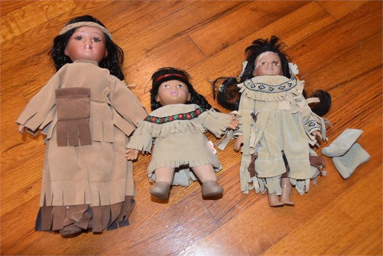 Native American Doll Set