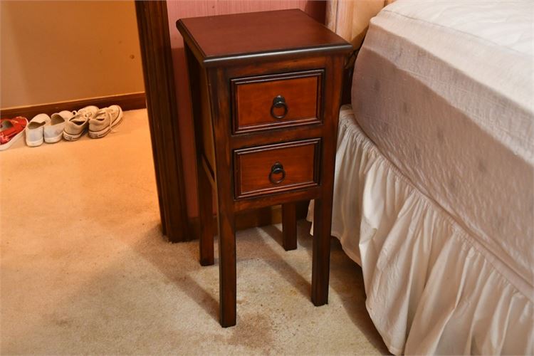 Two (2) Drawer Nightstand