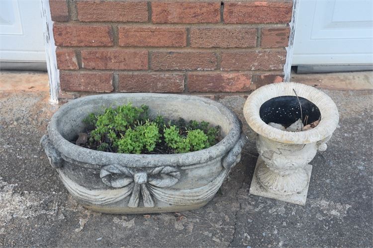 Two (2) Outdoor Planters
