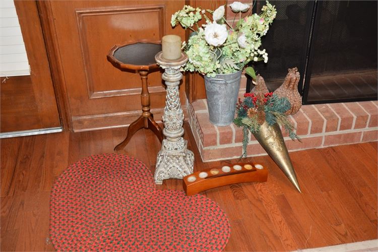 Group Plant Stand and Decor Items
