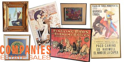 Eclectic Vintage Art Collections