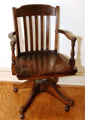 Desk Chair on Casters