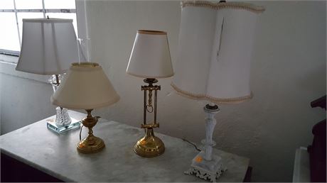 Group of Table Lamps