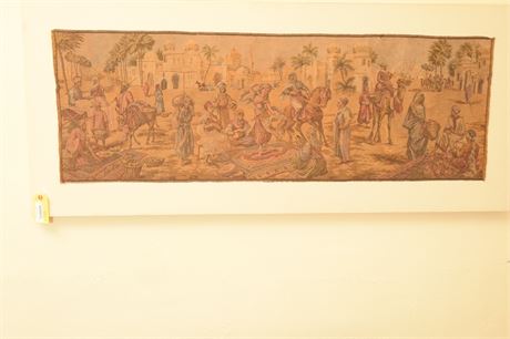 Orientalist Tapestry of Genre Scene
