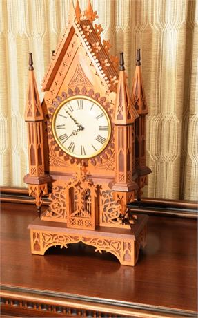 Architectural Carved Clock