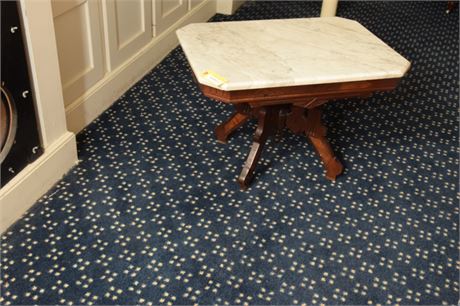 Marble Top Side Table