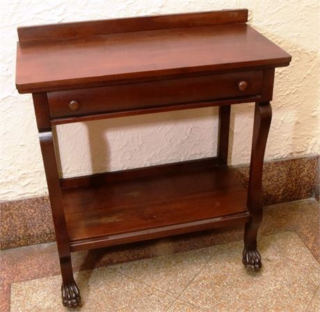 Mahogany Console