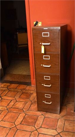 Four Drawer Steel Filing Cabinet