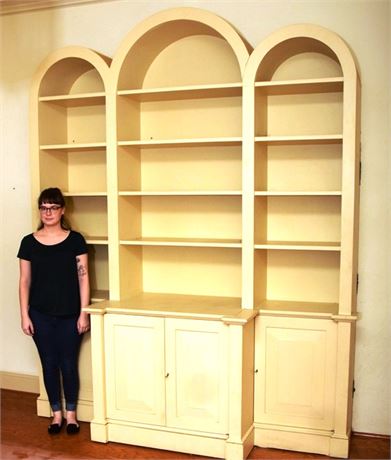 Large Arched Bookshelf