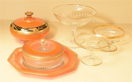 Collection of Vintage Glassware