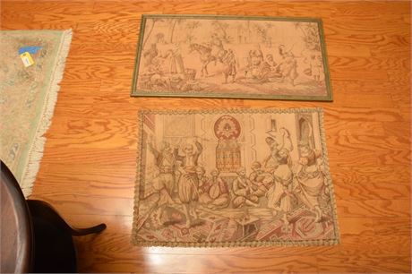 Pair of Oreintalist Tapestries