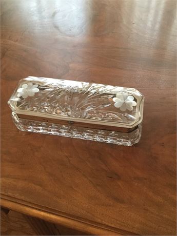 Carved Crystal Box