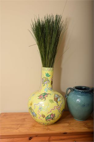 Chinese Bottle Form Vase