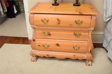 Pine Bombay Three Drawer Chest