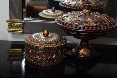 Two Decorative Table Top Objects