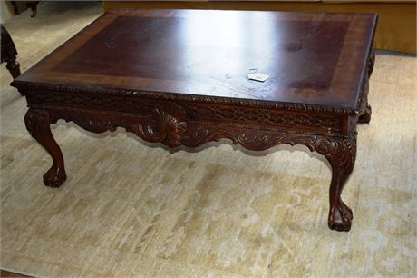 Georgian Style Mahogany Coffee Table