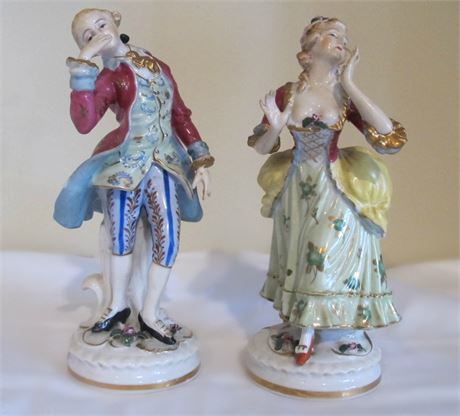 Male and Female Figurines