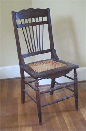 English Oak Side Chair