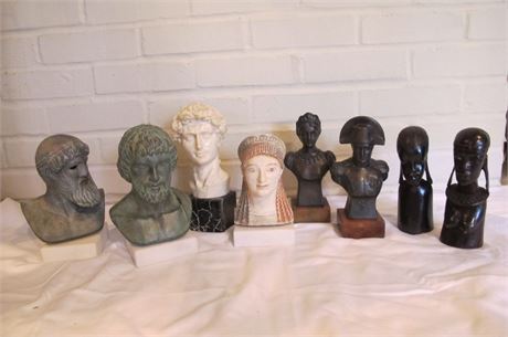 Grouping of Small Decorative Busts
