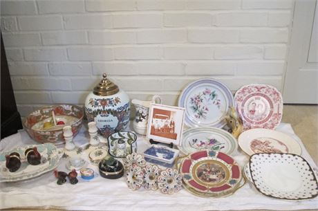 Large Group of Miscellaneous Ceramic and Porcelain Pieces