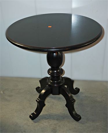 Black Lacquered Occasional Table