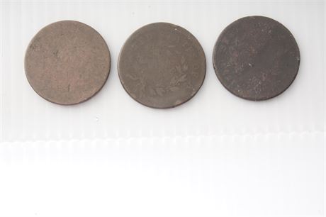 Three Large Cents