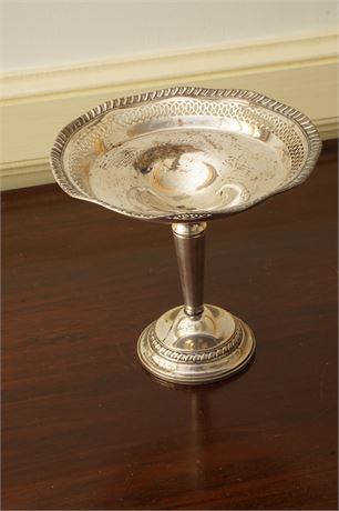 Silver Pedestal Dish