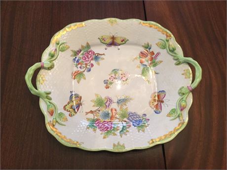 Herend Porcelain Chop Plate