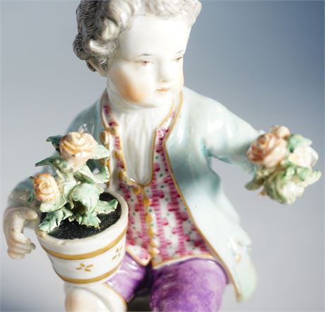 Companies Estate Sales - Lot 63. Antique Porcelain Figure