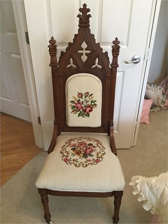 Needlepoint chair