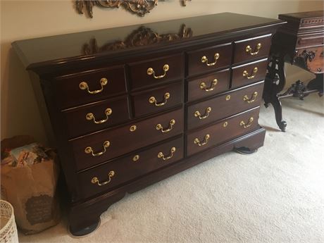 4-Piece Cherry Finish Bedroom Suite