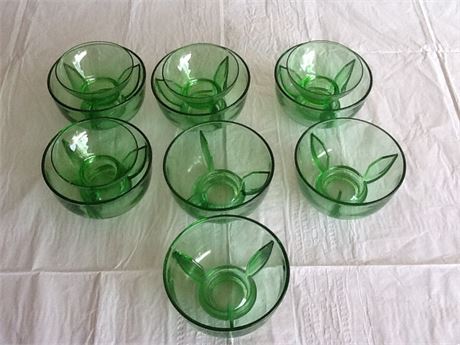 Green glassware