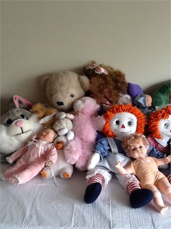 Stuffed animal lot