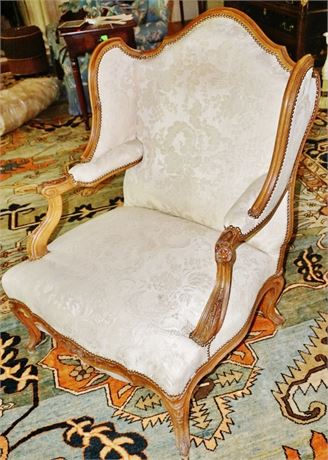 Lot 107. Louis XV Marquis Chair