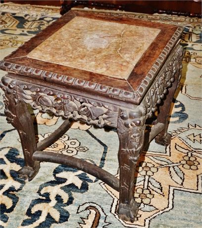 Lot 121. Chinese Teak Wood Plant Stand