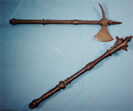 Lot 37: Bronze Mace and Axe