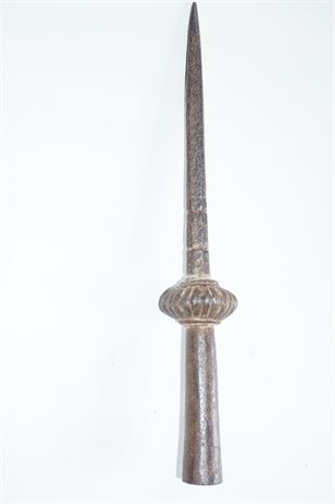 Lot 31. Cast Iron Spear Head